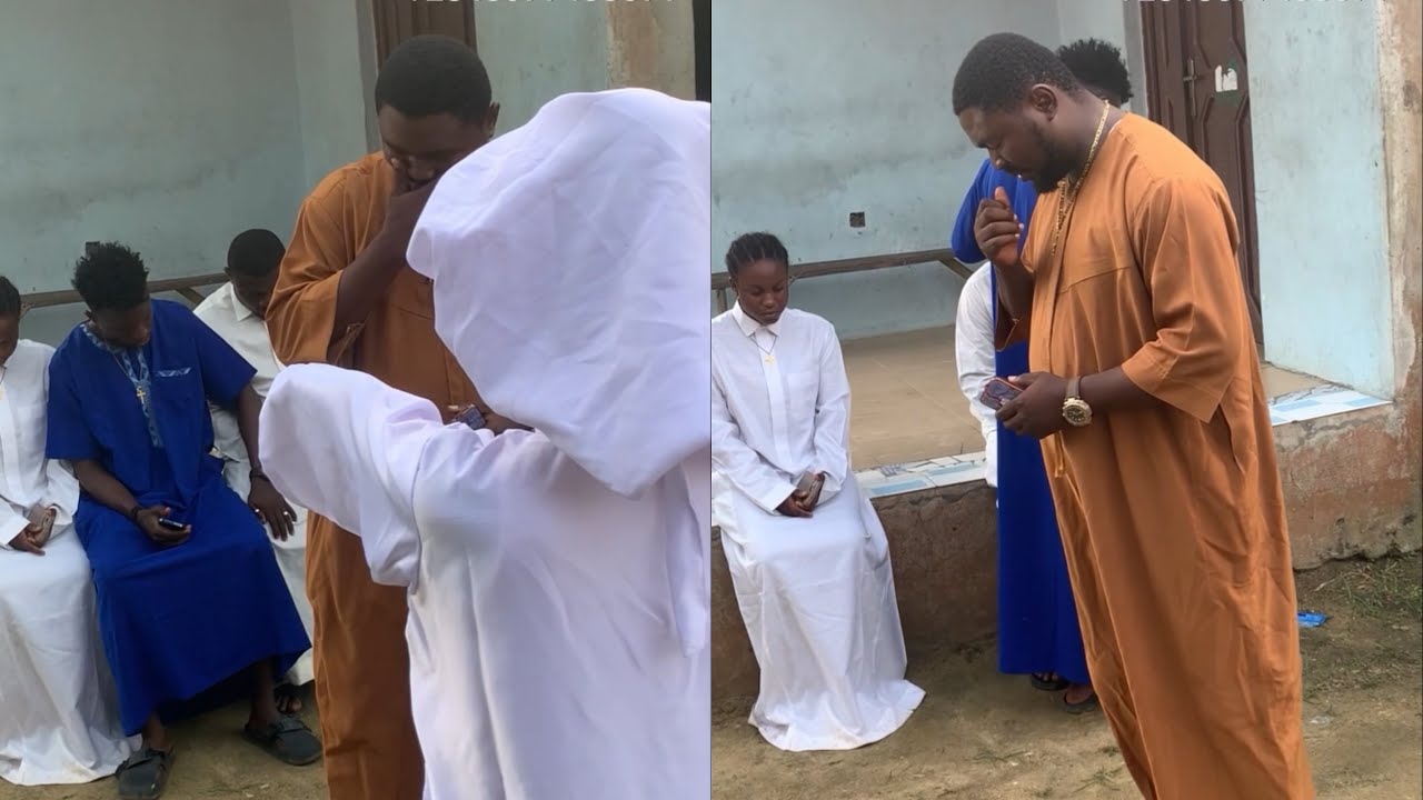 The angel of the lord gave a strong message on prophetess trinity