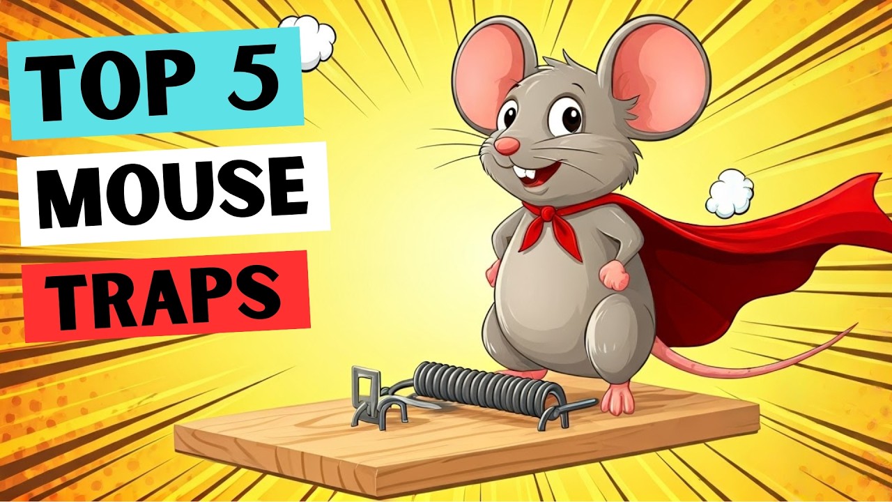 5 Best Mouse Traps for a Pest-Free Home in 2025!