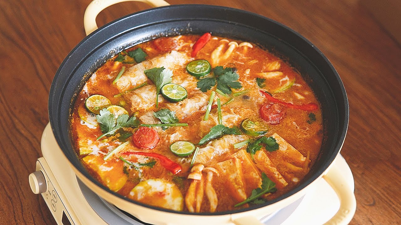 「素食」有被惊艳到！！！纯素冬阴功超浓郁小秘密 |【Vegan】Tom Yum Soup Without Seafood, But Still Delicious !