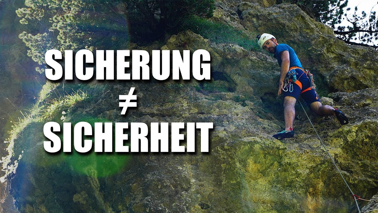 Das gr&ouml;&szlig;te Missverst&auml;ndnis beim Klettern - wann dich deine Sicherung (nicht) rettet