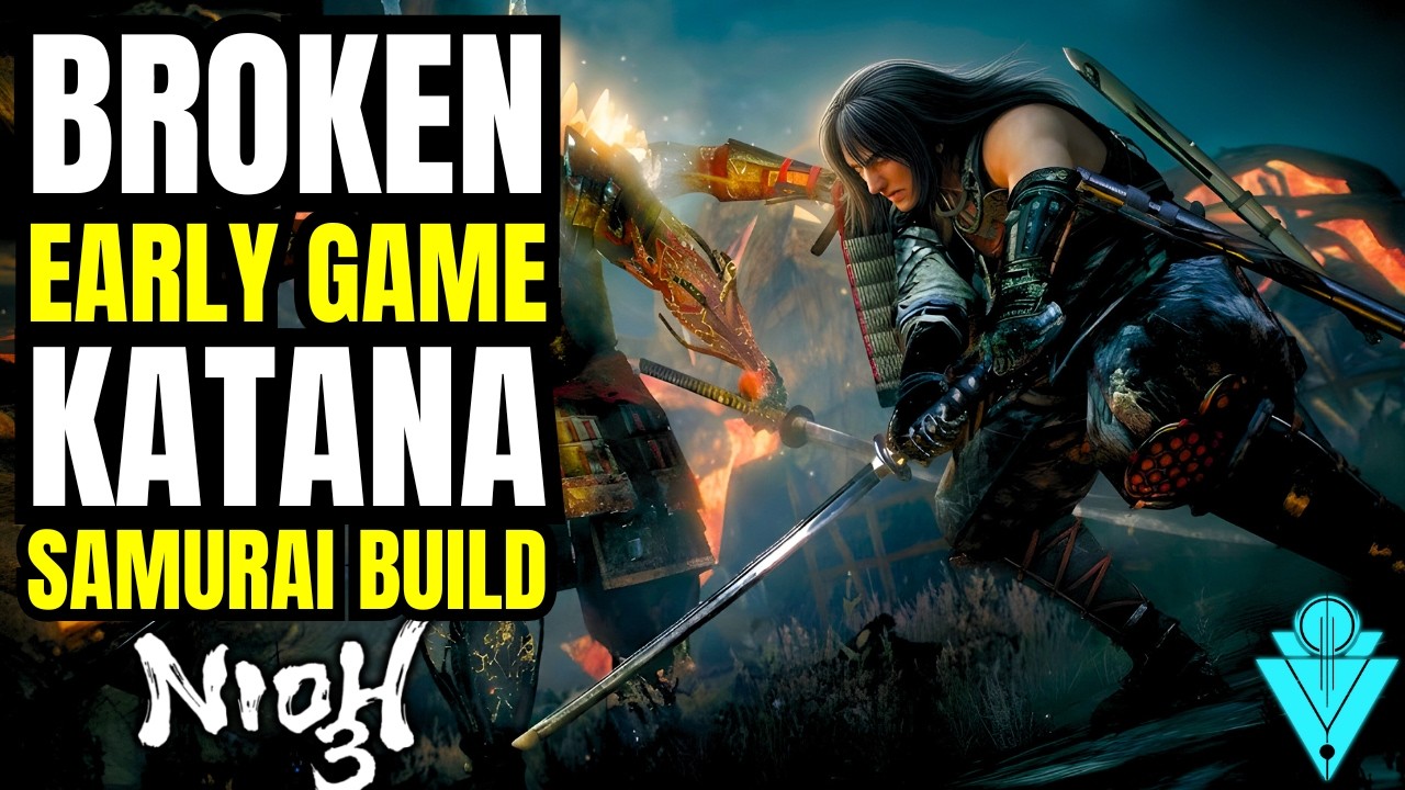 Nioh 3 S Tier Samurai Katana Early Game Build