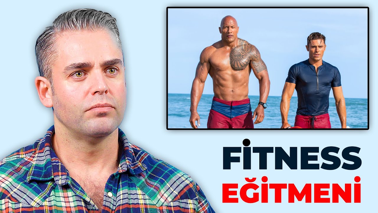 FITNESS EĞİTMENİ FİLMLERDEKİ SPOR SAHNELERİNİ İZLİYOR! @BarsOkanBelovacklı