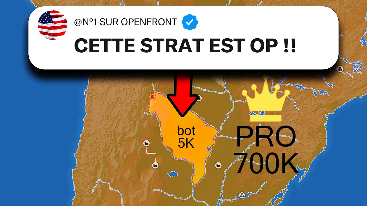 Je vole les strats des ricains pour gagner à openfront !