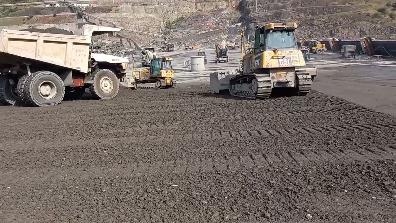 construction of Roller compacted concrete (RCC) dam