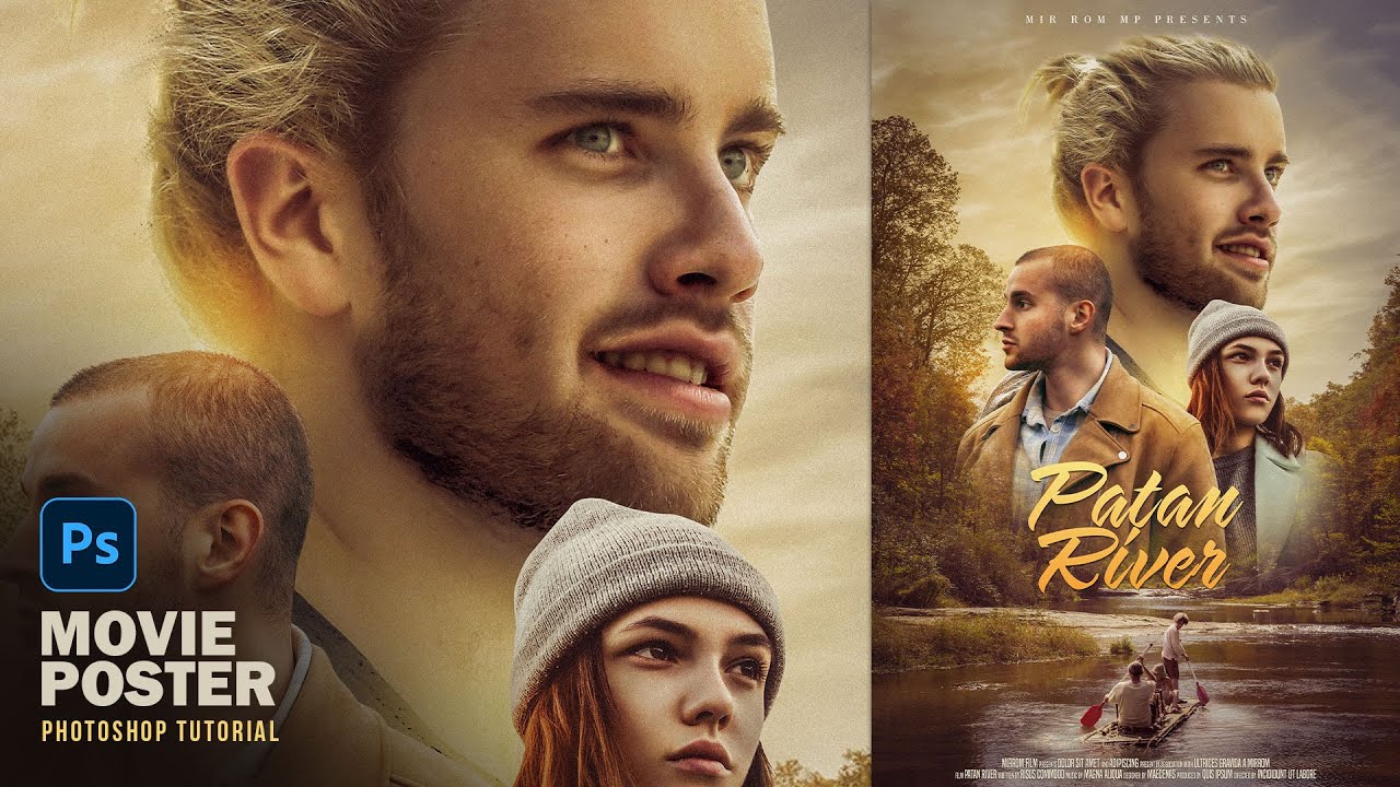 Combine And Blend Photos To Create a Movie Poster In Photoshop