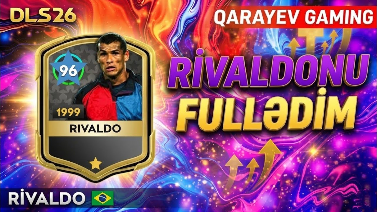 🤩Rivaldo🇧🇷💎 Maxed | DLS 26 | Dream League Soccer 2026🔥