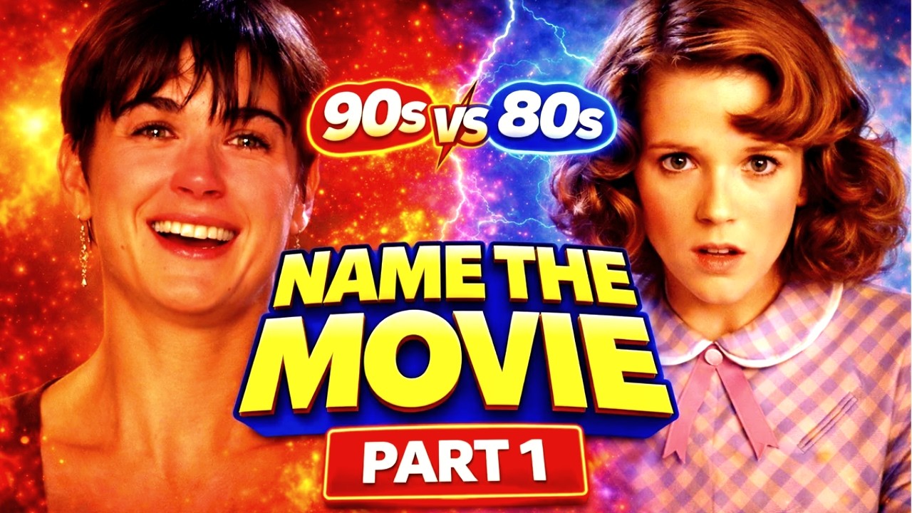 Guess the Movie From One Frame 🎬 | 80s vs 90s Movie Quiz (Part 1)