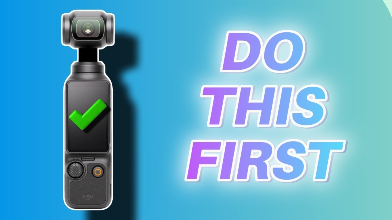 DJI Pocket 3 Settings You NEED to Change for YouTube & TikTok