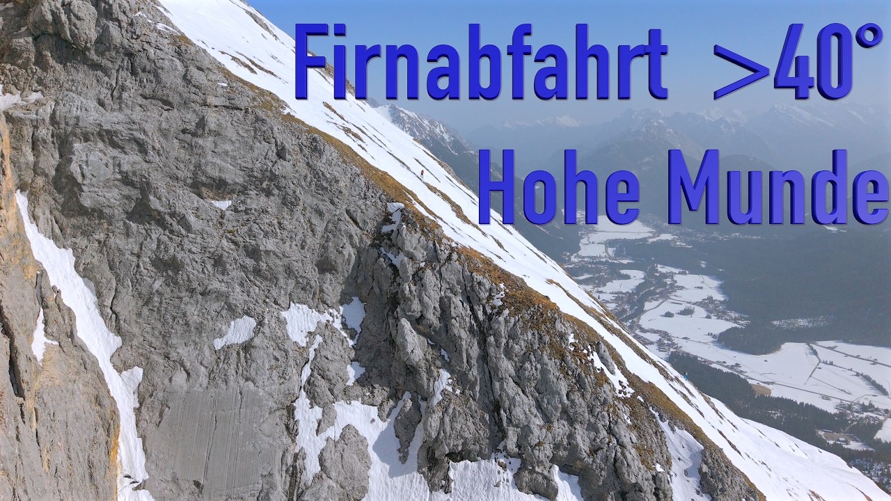 Skitour Hohe Munde - Firn, März 26