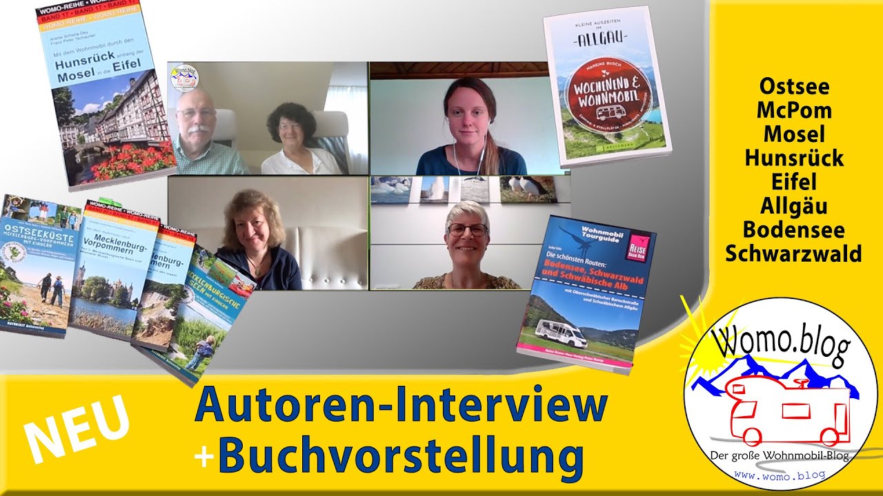 Ostsee, Mosel, Allgäu, McPom, Schwarzwald, Bodensee Reiseführer Interview