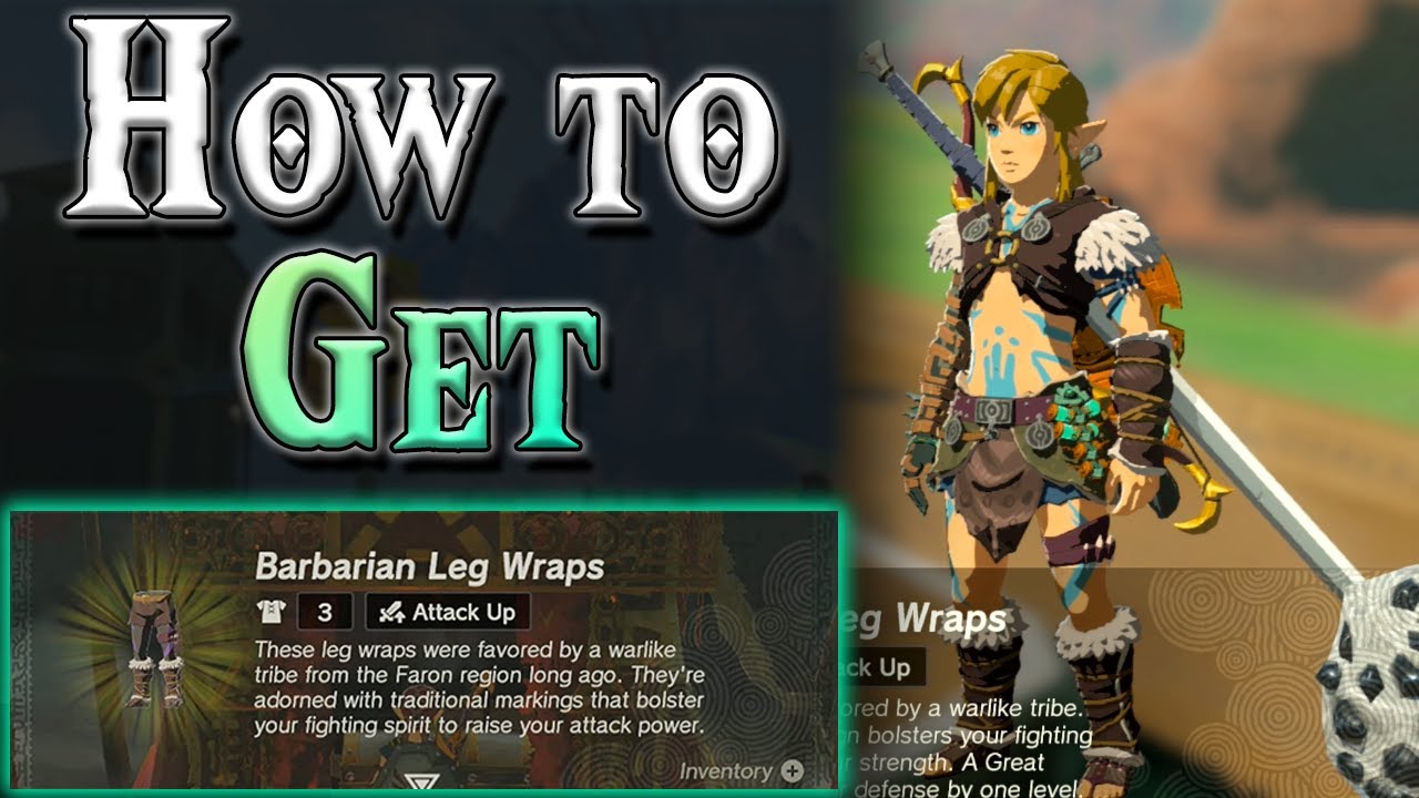 Where to Find the Barbarian Leg Wraps | Zelda: Tears of the Kingdom