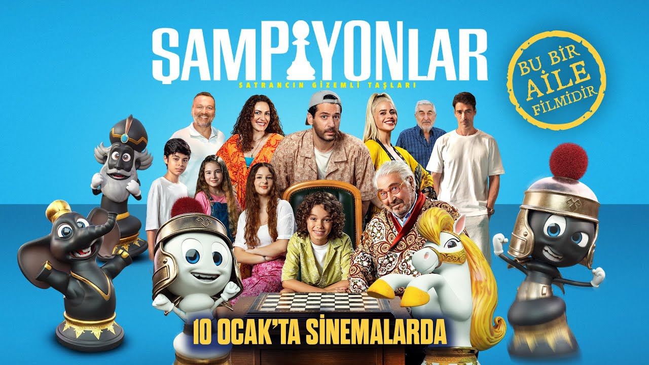 Şampiyonlar Satrancın Gizemli Taşları 10 Ocak&rsquo;ta Sinemalarda! (Fragman)