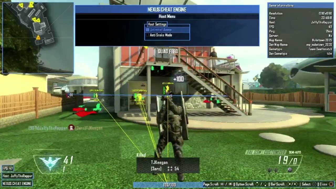 [PS3/BO2] Nexus Engine Non Host V3.5 By DexCFW Cracked By Moos | CFW-HEN SPRX MOD MENU Showcase