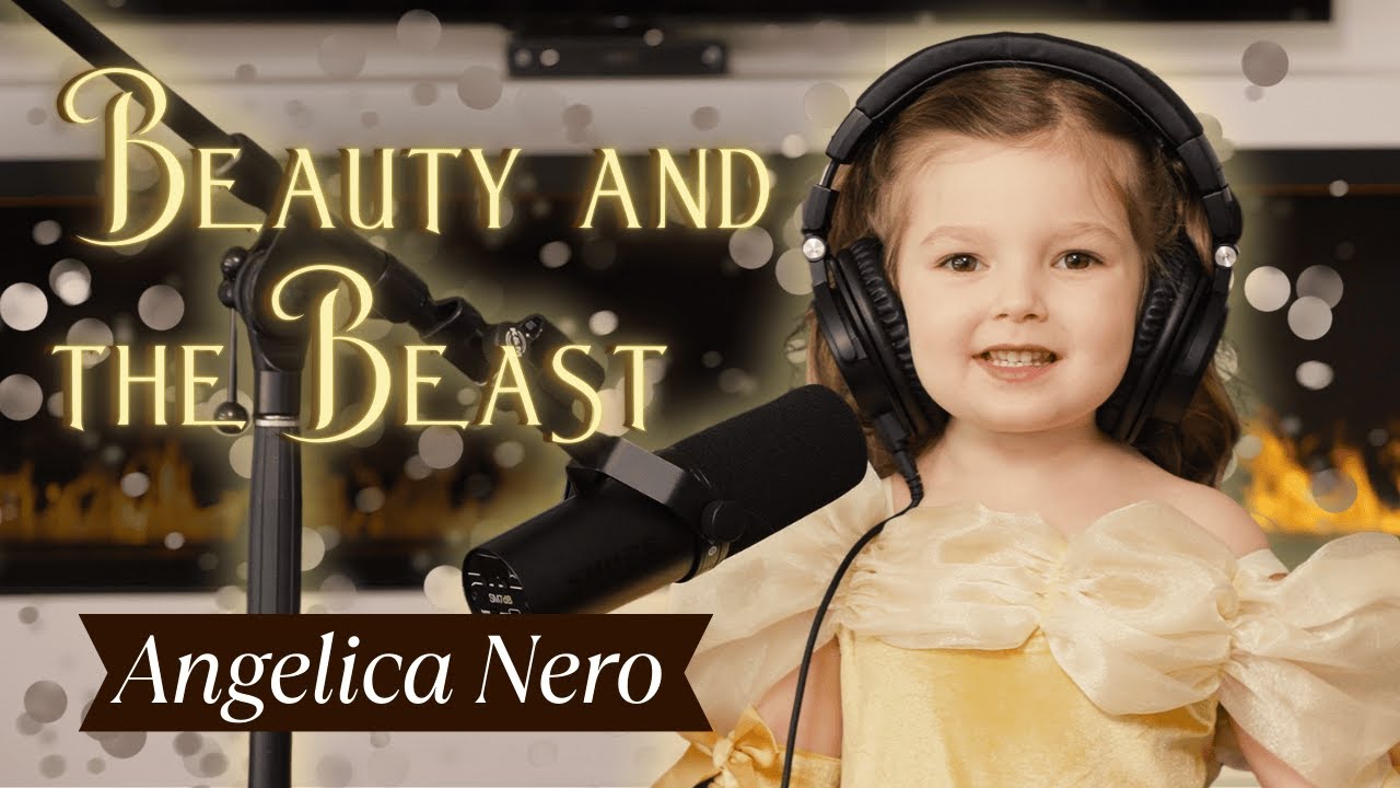 4-Year-Old Angelica Nero STEALS Hearts Singing 'Beauty and the Beast' 🎀✨ | Disney Day Magic 2025