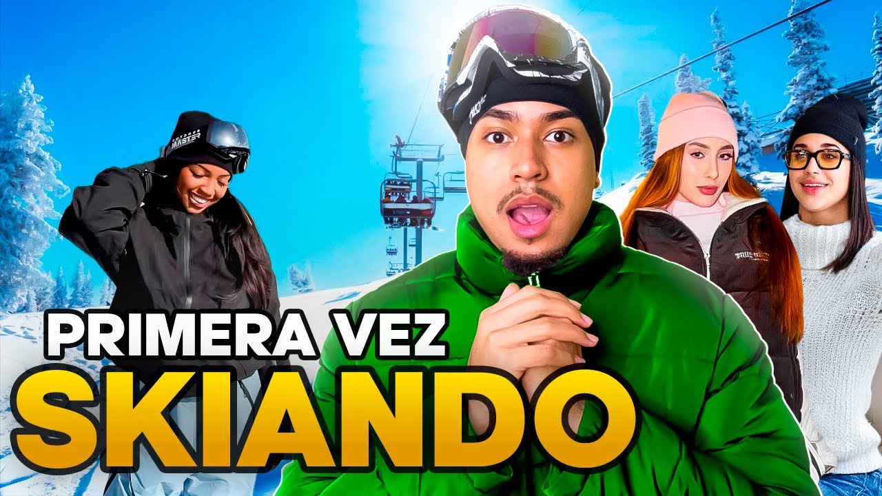 CASI ME CAIGO SKIANDO 😰❄️| Ft. mis amigos Famosos 