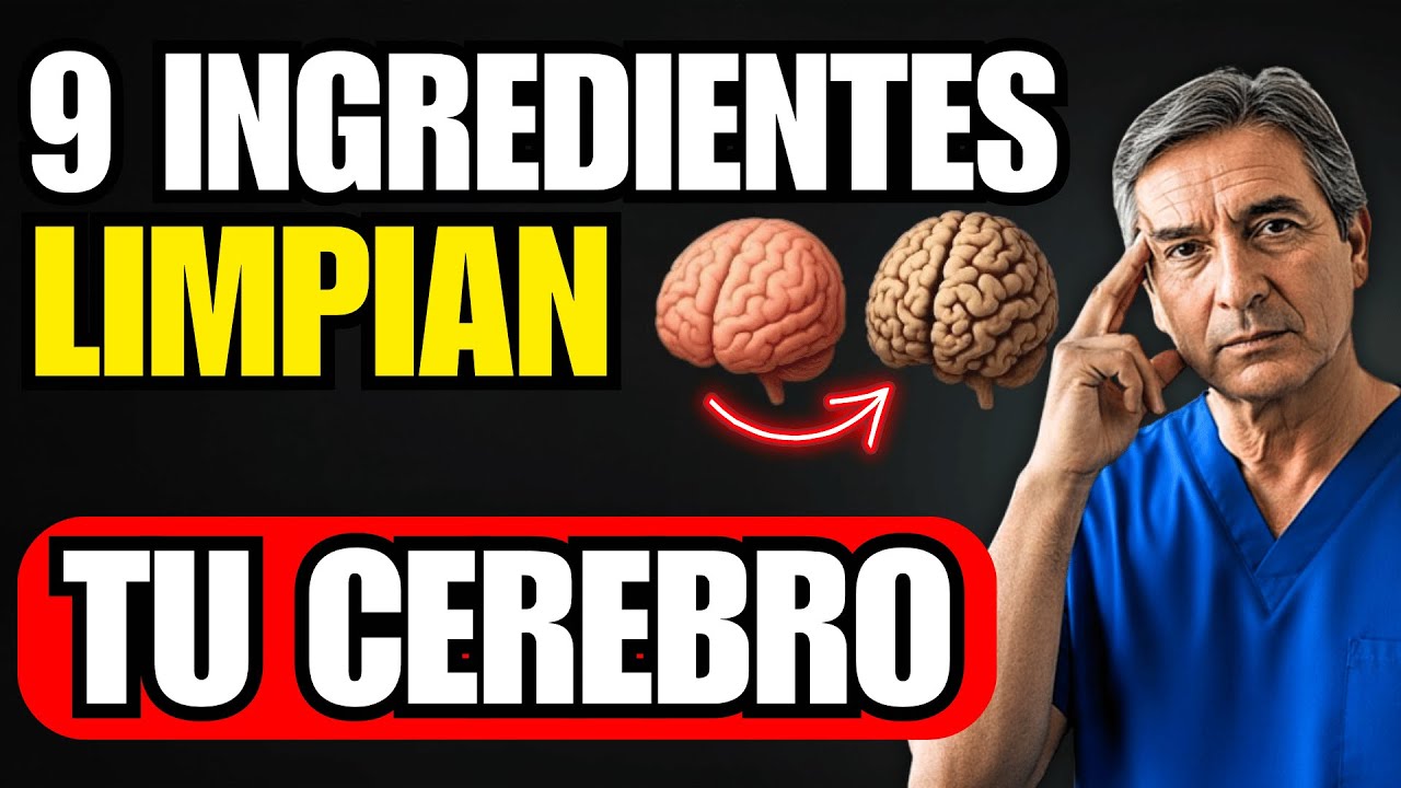 9 ALIMENTOS para REGENERAR el CEREBRO naturalmente (Mejora tu Memoria)