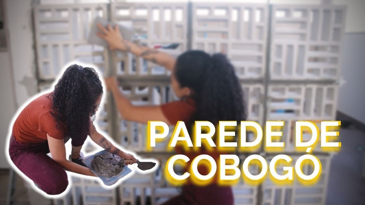 Fiz uma parede de cobogós, linda!