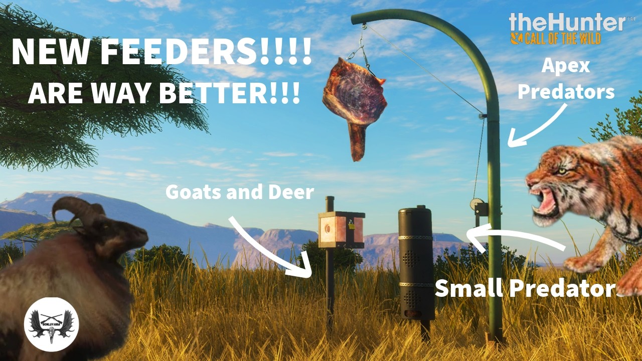 This FEEDERS are way BETTER then the last ones!!!! call of the wild