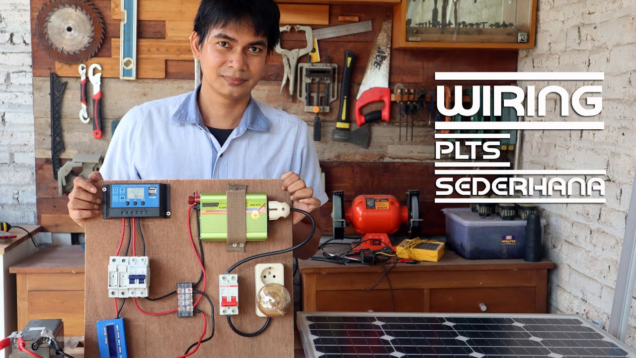 Teknik Pengkabelan  Listrik Tenaga Surya Sederhana Agar Safety dan Efisien | Simple Wiring Solar PV