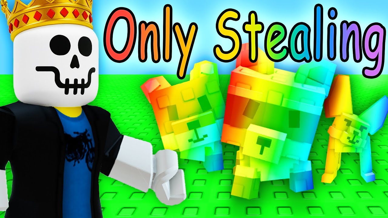 Starting Over in Grow a Garden With an Army of RAINBOW Thieves