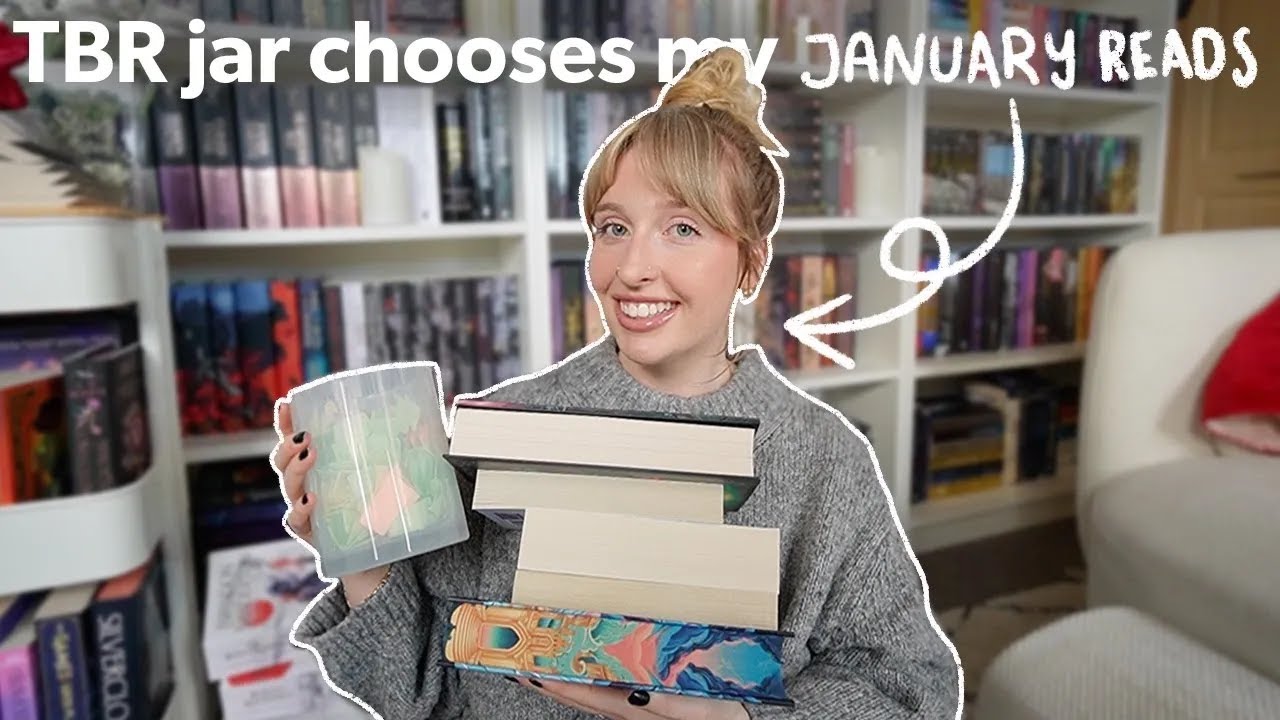 TBR prompt jar chooses my January reads! 🫙📚 January TBR
