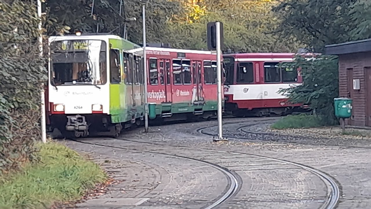 Stadtbahn Düsseldorf Mitfahrt von Duisburg Meiderich bis Düsseldorf Universität Ost im B80D auf U79