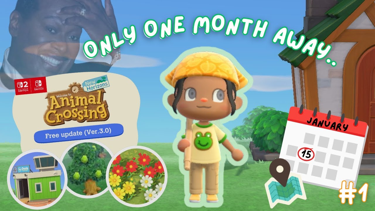 I started a brand new Animal Crossing island one month before the 3.0 Update.. 🌚