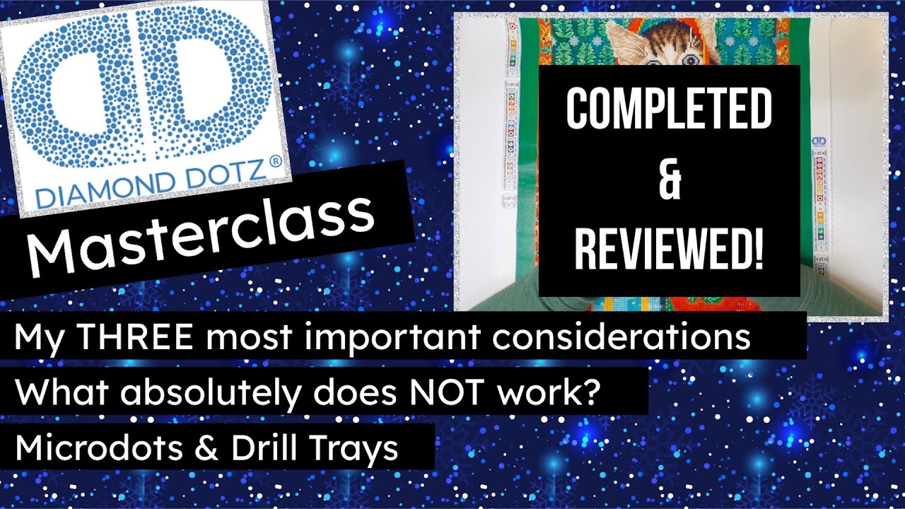 Diamond Dotz Masterclass: FINAL VERDICT! Two Unacceptable Things #diamondpainting