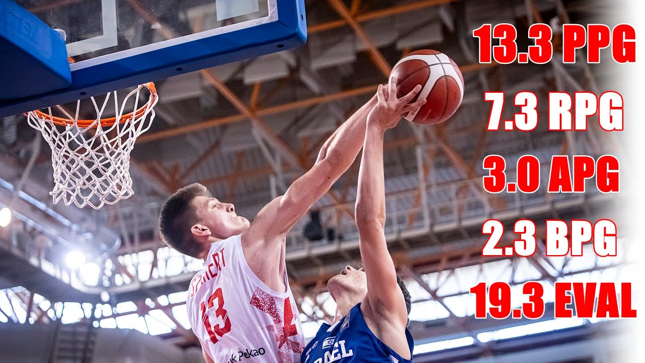 6'8 AND 19 YEARS OLD JAKUB SZUMERT AT EUROBASKET U20 2025 | HIGHLIGHTS