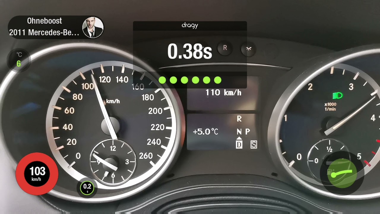 Mercedes GL 350 cdi 100-200 kmh