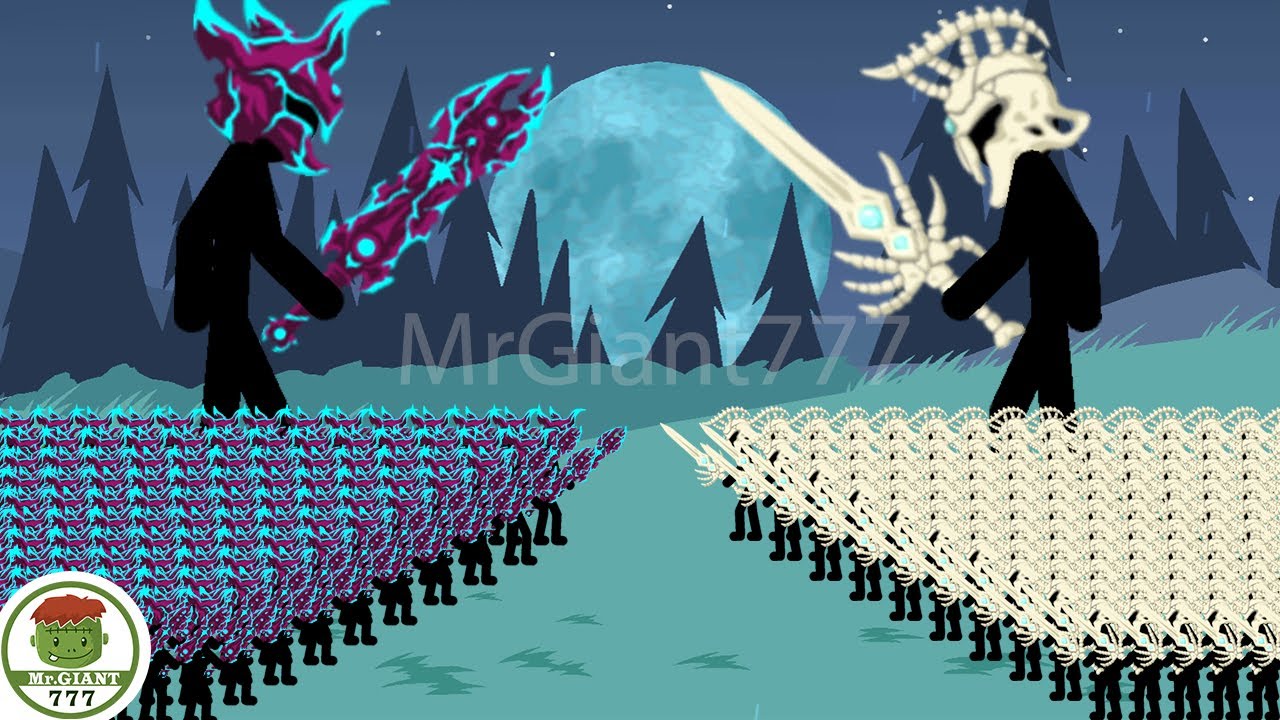 STICKMAN MERCENARY VAMPIRE VS X9999 MERCENARY BONE, FINAL BOSS | Stick War Legacy Mod | MrGiant777