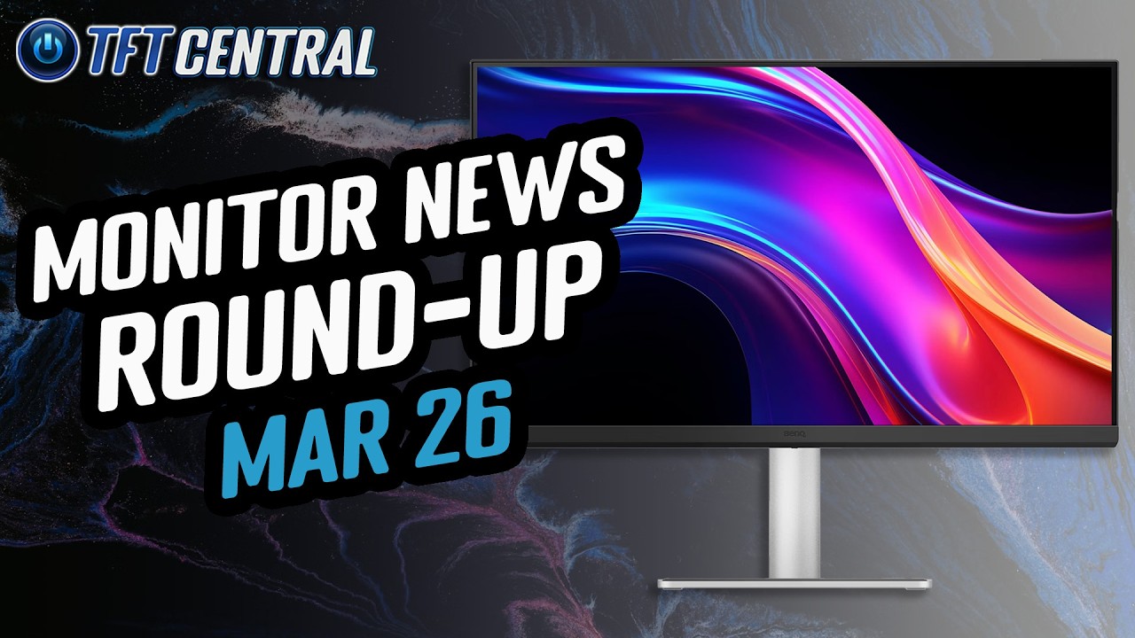 All the latest monitor news [Round-up March 2026] - new Pro monitors, latest Mini LED&rsquo;s, New OLEDs