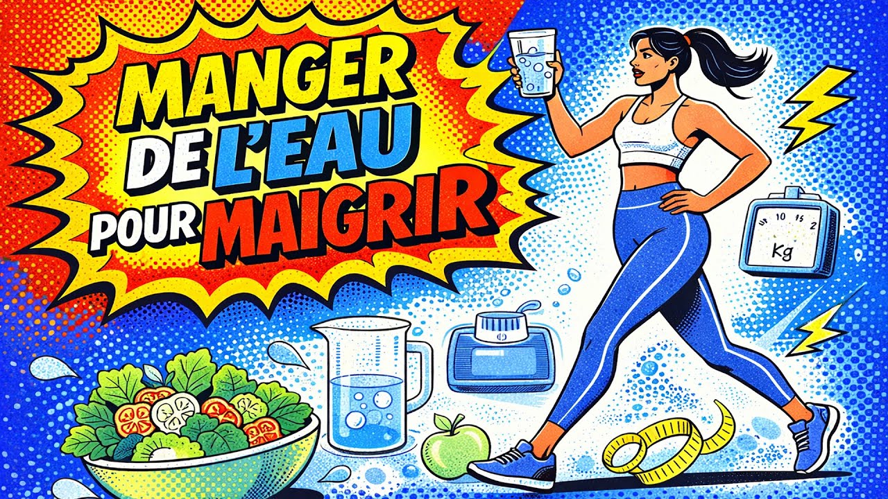 Manger de l'eau pour maigrir c'est facile en fait !