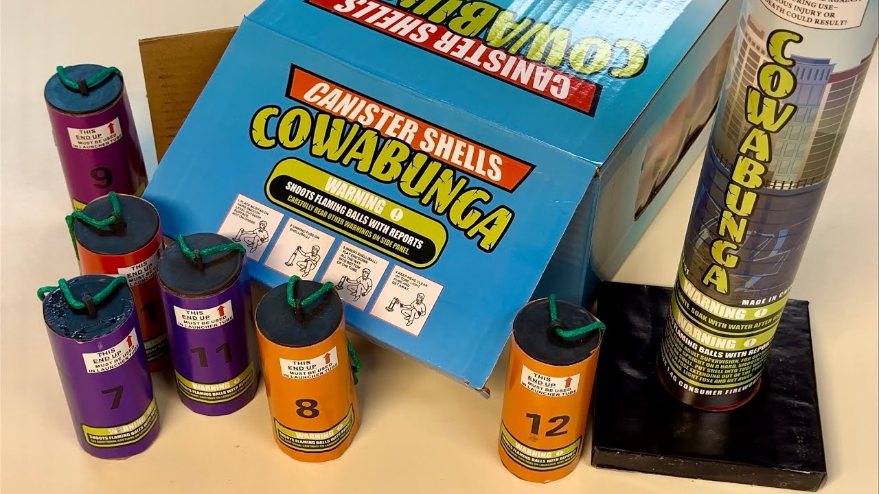 LOUDEST CANISTER SHELLS I’VE HAD IN 4 YEARS (FLASH BREAKS) - Cowabunga 4”