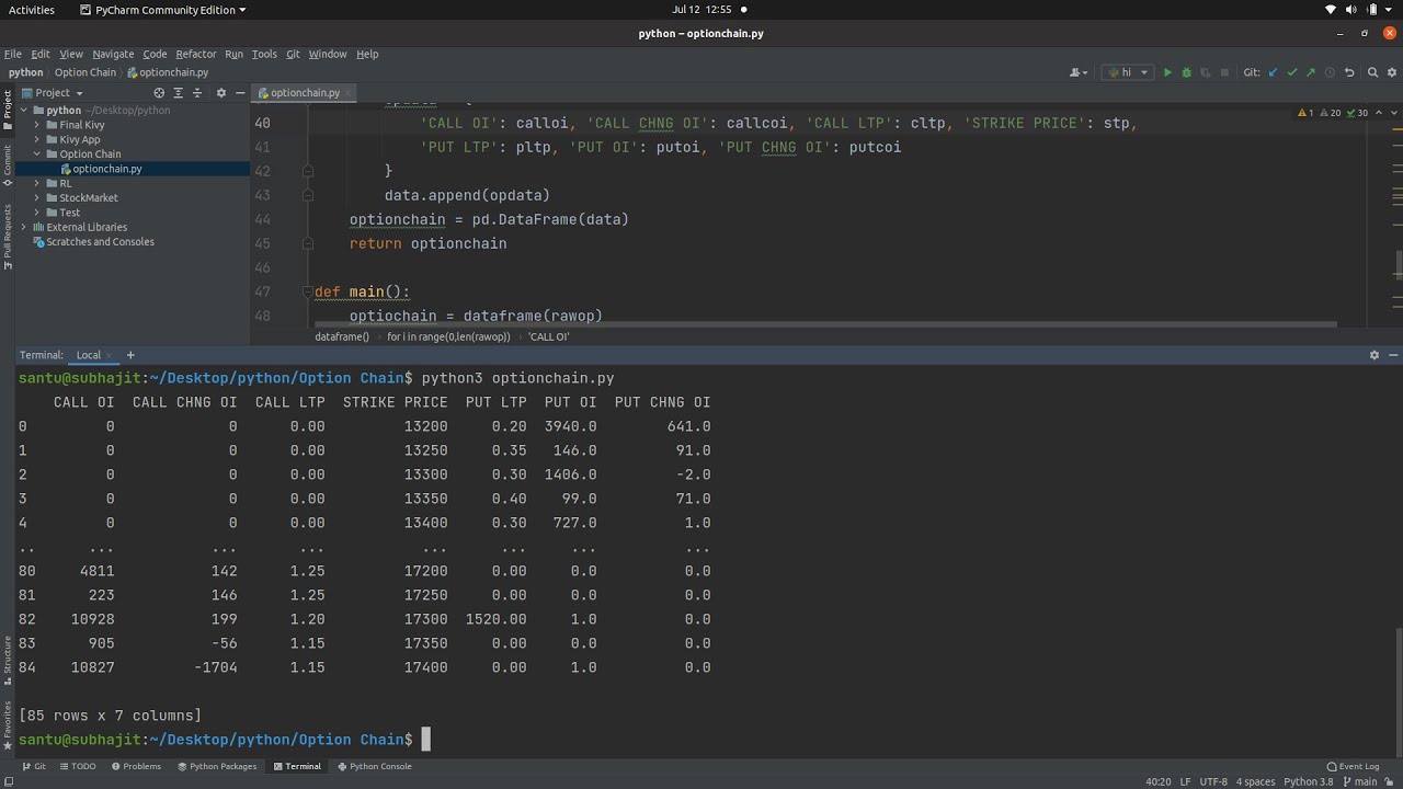Импортируйте цепочку удобных опций с помощью Python | #python