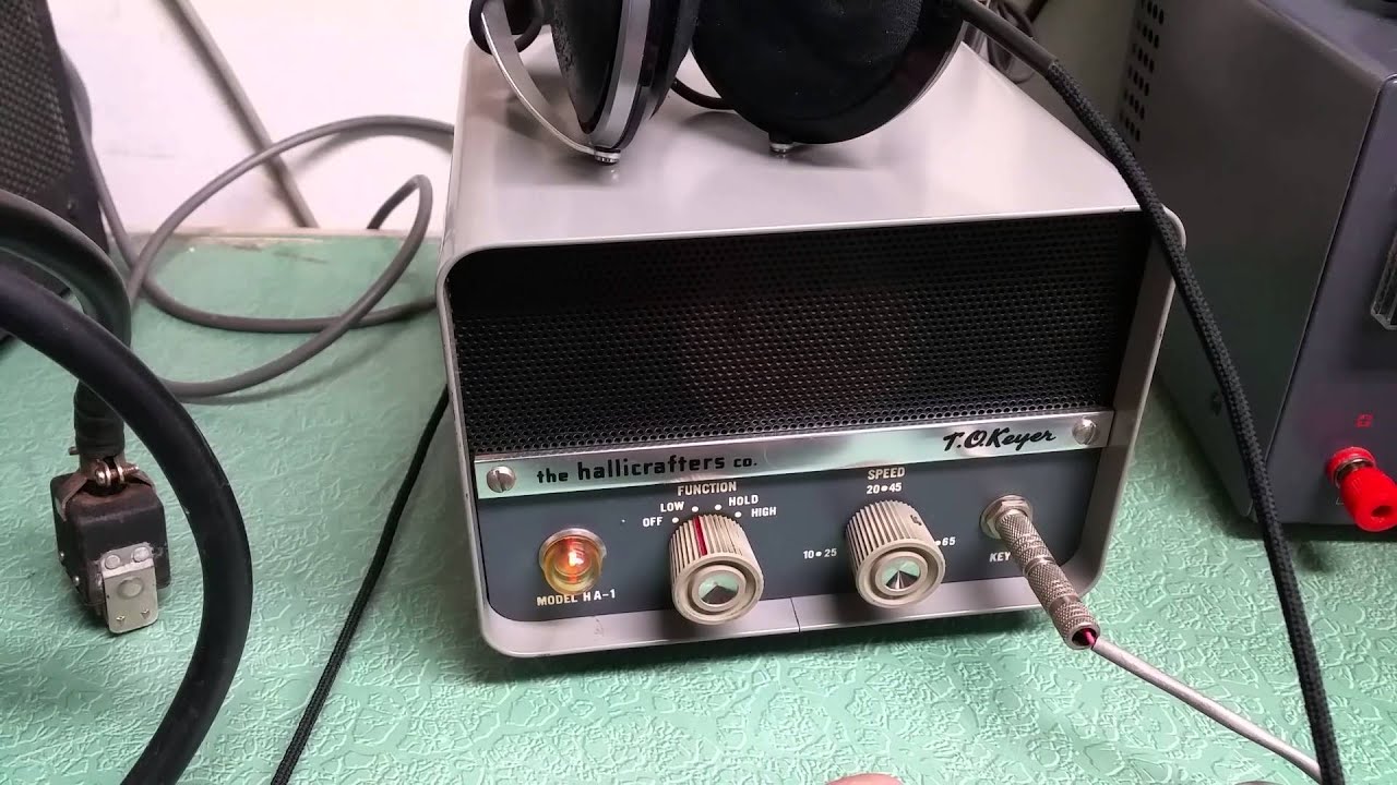 Hallicrafters HA-1  T.O. Keyer