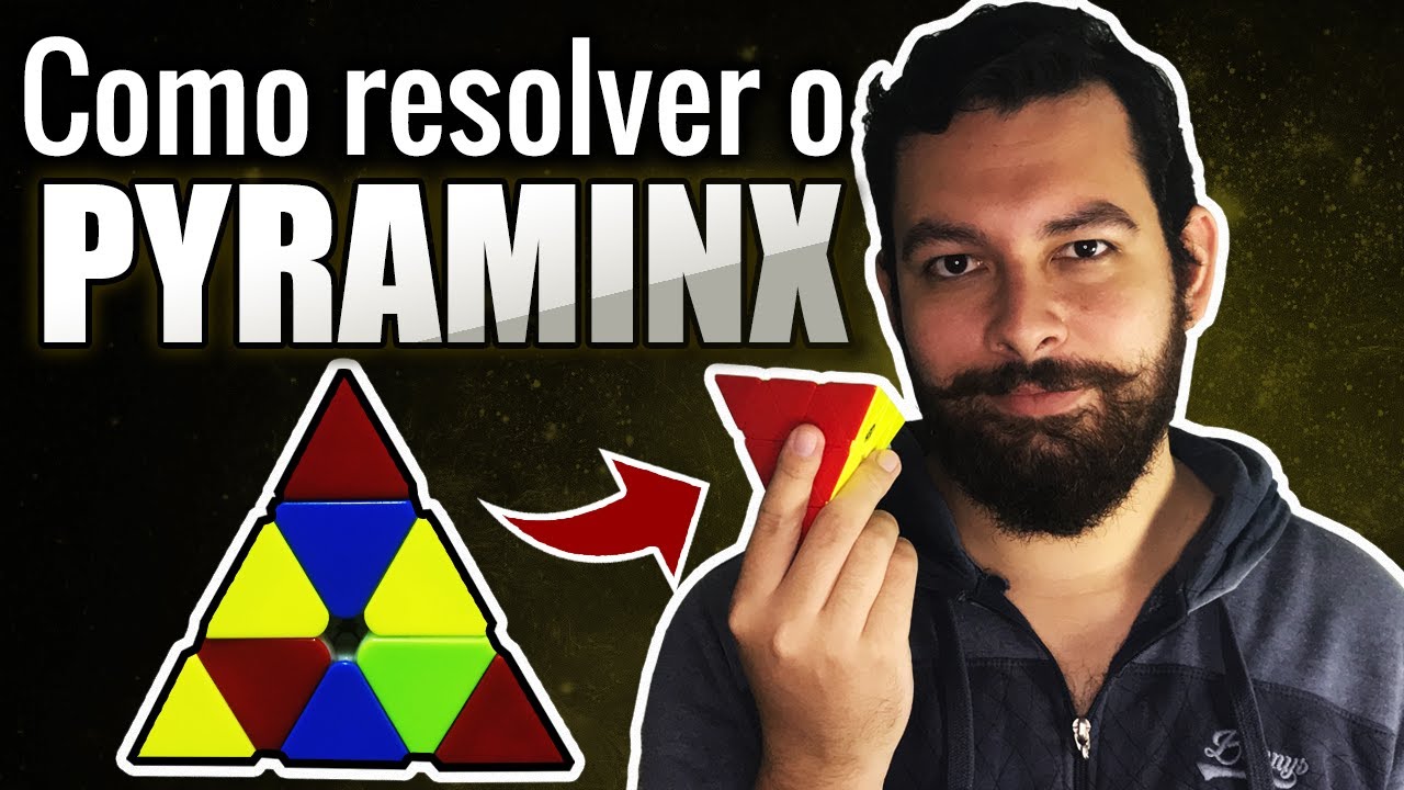 MUITO FÁCIL! Como Montar o PYRAMINX pelo Método de Camadas (Pyraminx Tutorial)