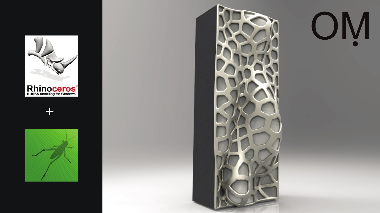 grasshopper voronoi wall facade  + voronoi overdose warning!