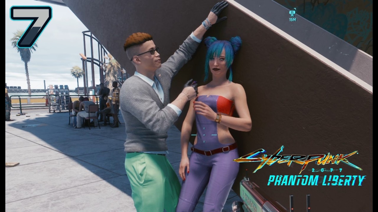 Cyberpunk 2077: Призрачная свобода (русская озвучка) [PC] - #7 А Как пройти в библиотеку?!📚📍
