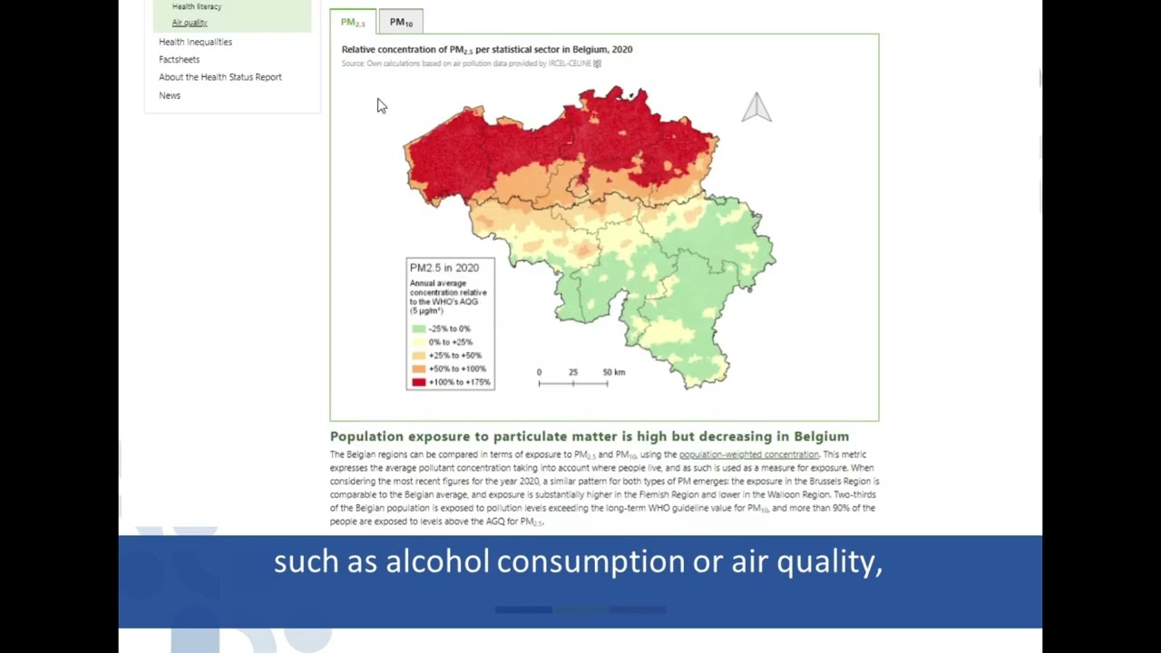 HealthyBelgium.be -   presentation 2024