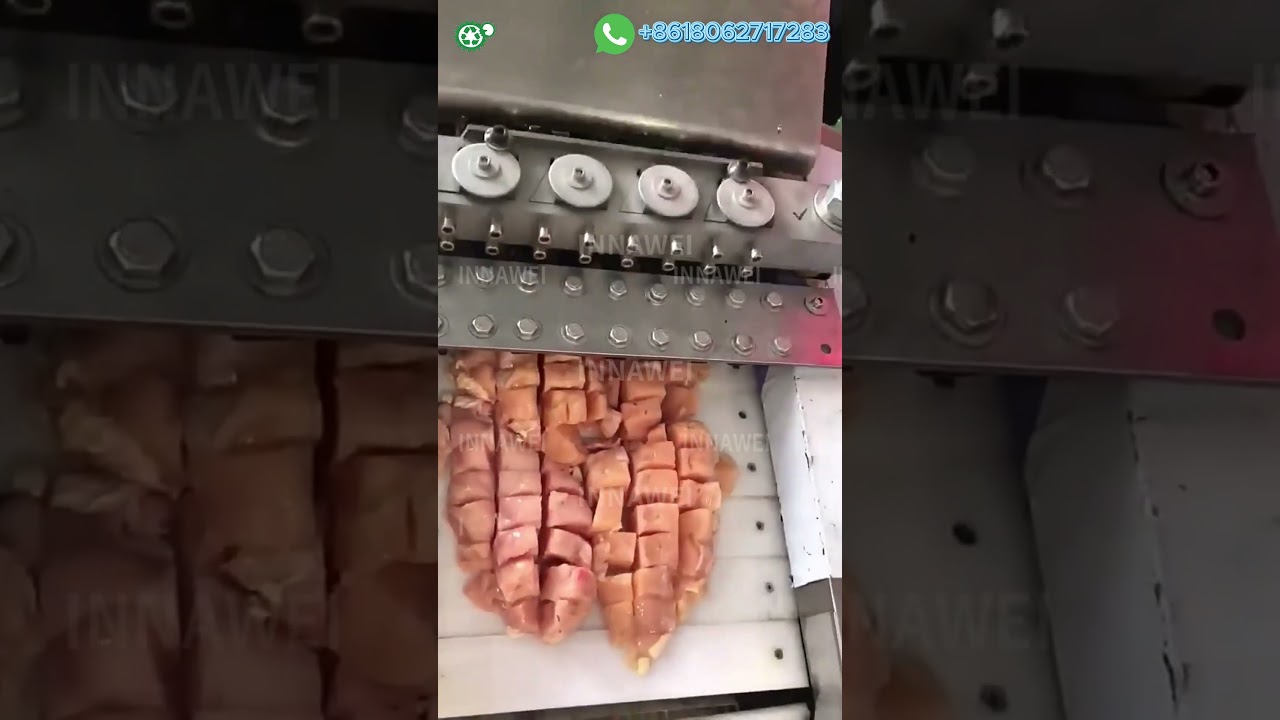Cortadora de Cubos deCarne | M&aacute;quina Profesional para Pollo y Res#CortadoraDeCarne #CortadoraDePollo