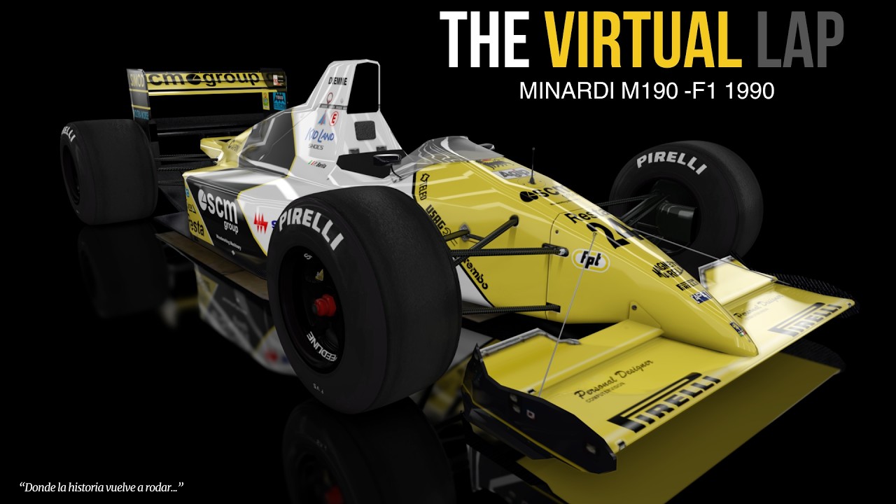 The Virtual Lap - Minardi M190 - F1 1990 / Hungaroring