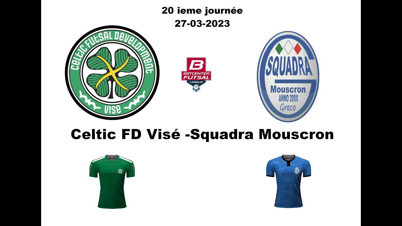 HIGHLIGHTS - Celtic FD Visé - Squadra Mouscron ( 27-03-2024 ) Score 1-3