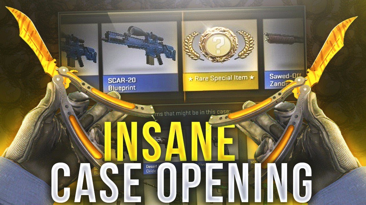CS:GO - FN BUTTERFLY KNIFE TIGER TOOTH UNBOXING ($150 Spectrum Case Unboxing)