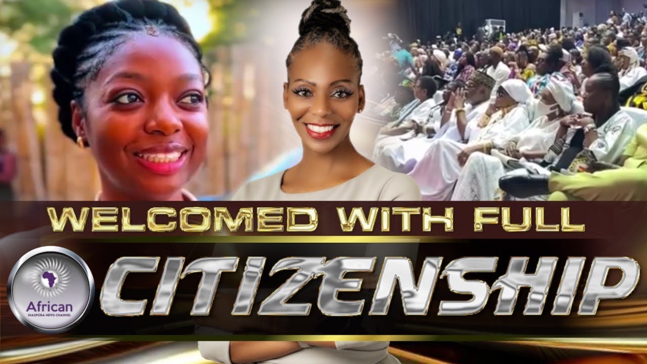 Ghana Welcomes Home 524 African American & Caribbean Brothas & Sistas With FULL CITIZENSHIP!