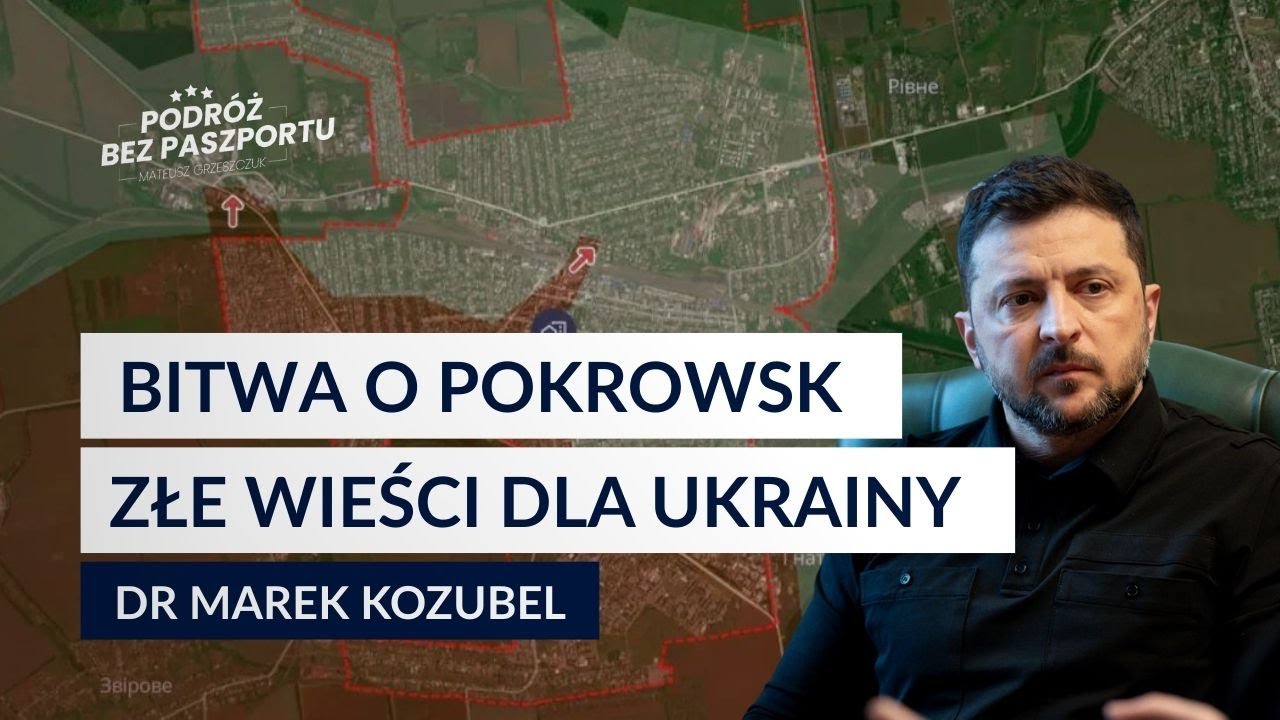 Zacięte WALKI O POKROWSK. Trudna sytuacja Ukrainy | Raport z frontu