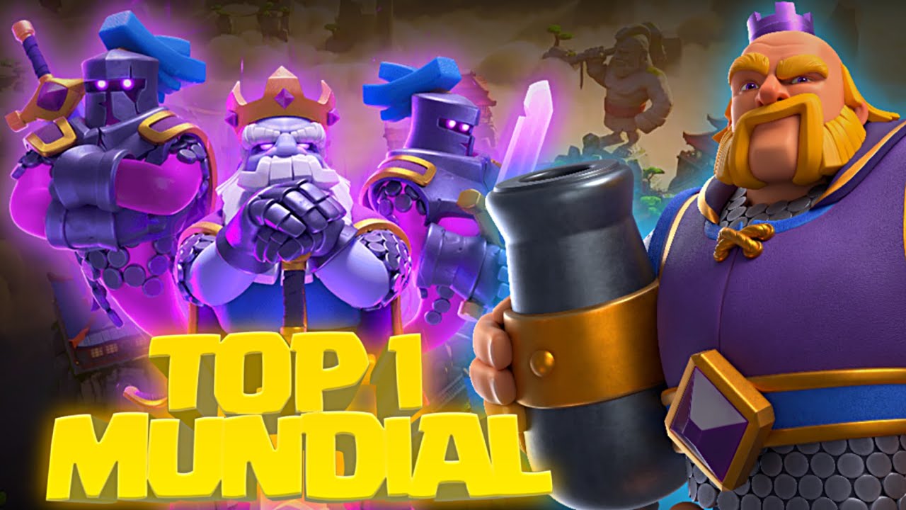 Вот так я поднялся на первое место в мире с Королевским Гигантом в Clash Royale!