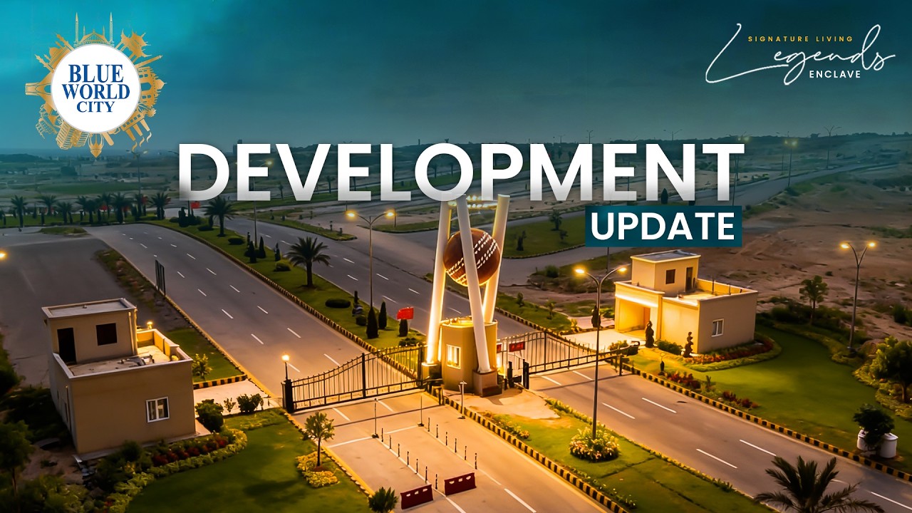 Legends Enclave Development Updates | Blue World City