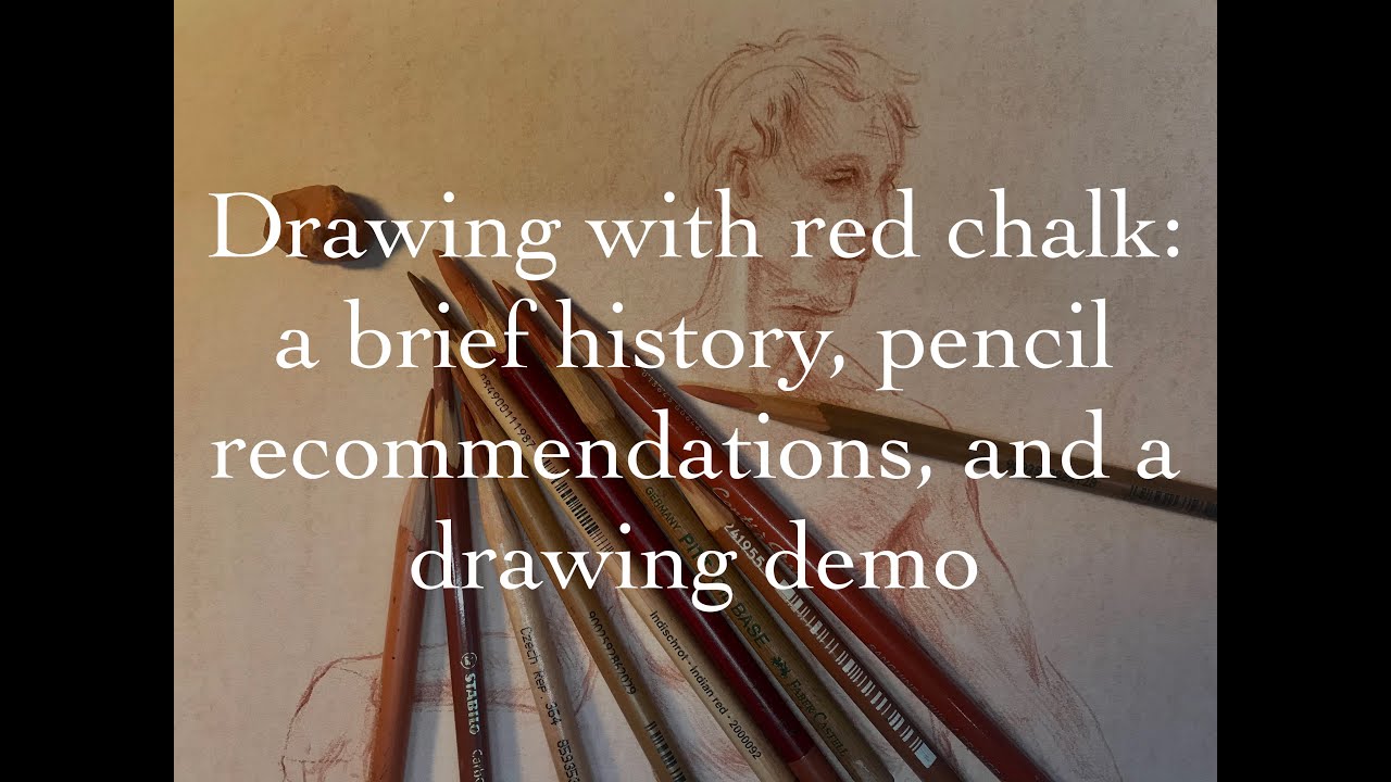 Drawing with red chalk: a brief history, pencil recommendations, and figure drawing demo