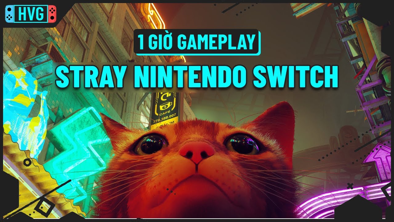 [1 GIỜ GAMEPLAY] STRAY NINTENDO SWITCH